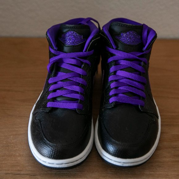 Air Jordan 1 Retro '86 Black and concord purple - Picture 6 of 16